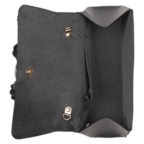 ALESSIA BIANCHI Floral Beaded Clutch
